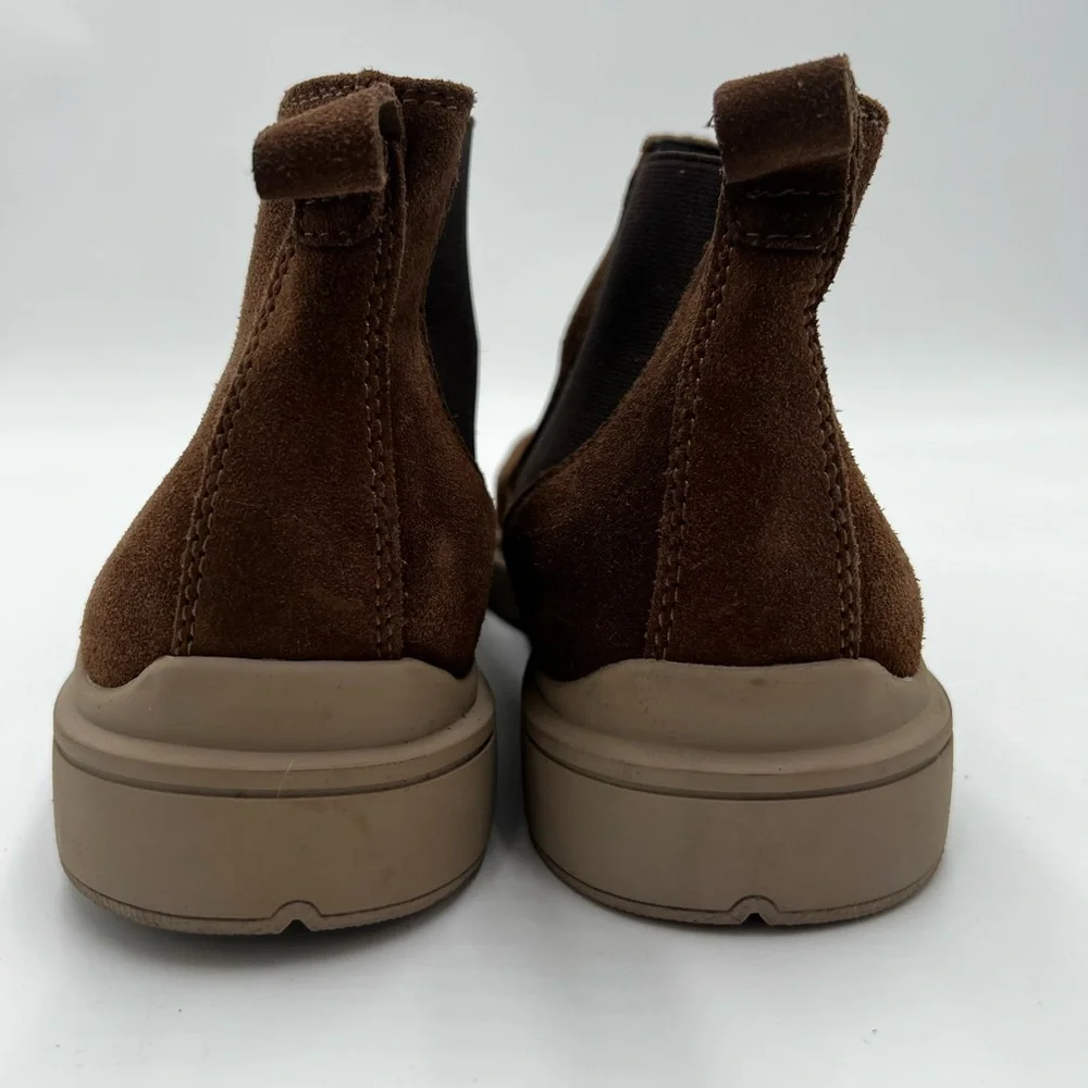 Men's Easy Spirit Brooks Ankle‎ Boot color otter/coffee Bean size 7.5.